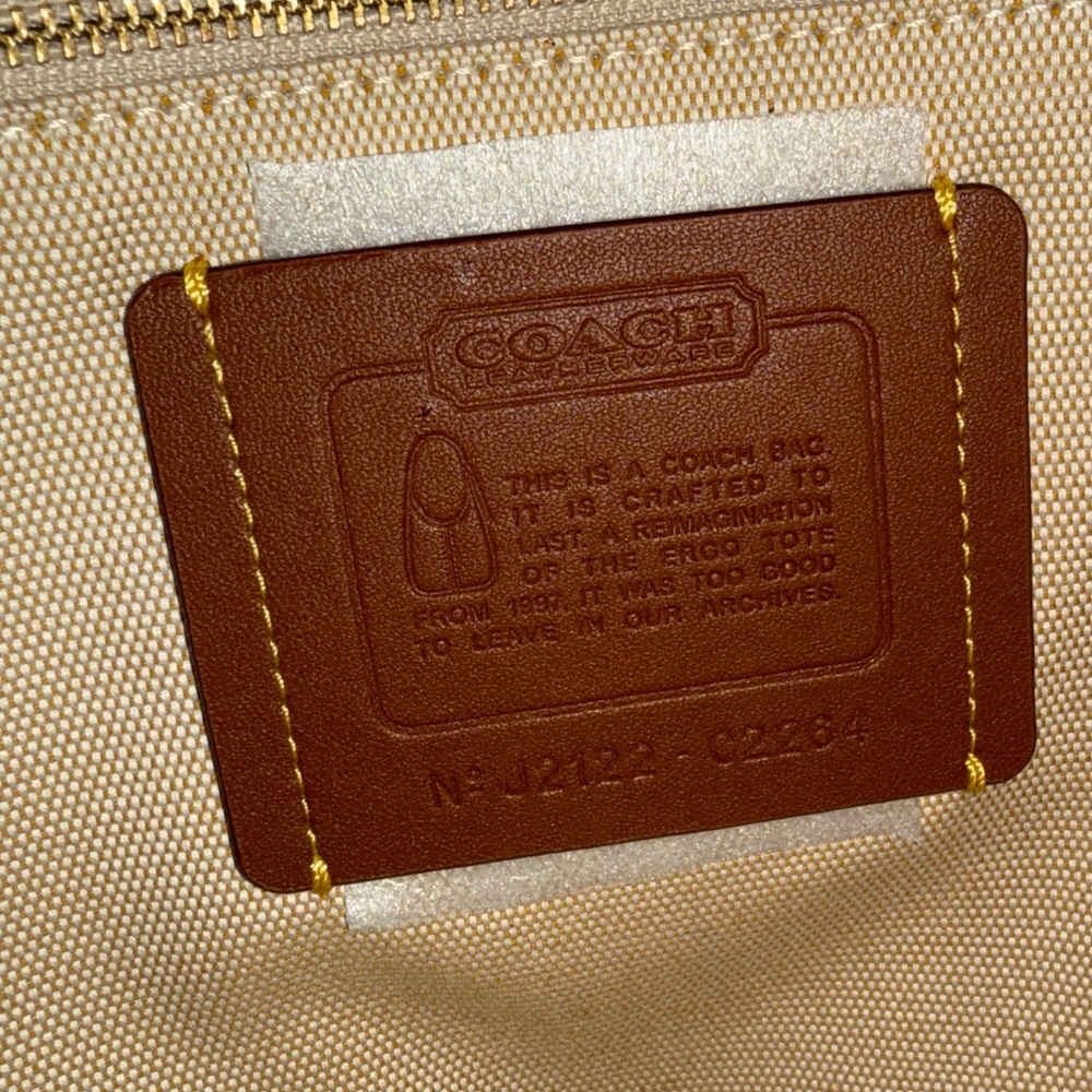 NEW Coach Ergo Tan - Picture 10 of 11